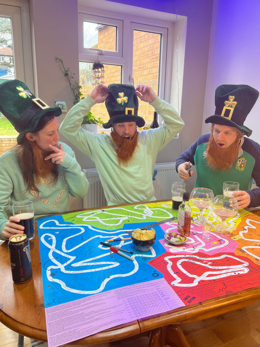 St Patricks Day Puzzle Board Game Party!